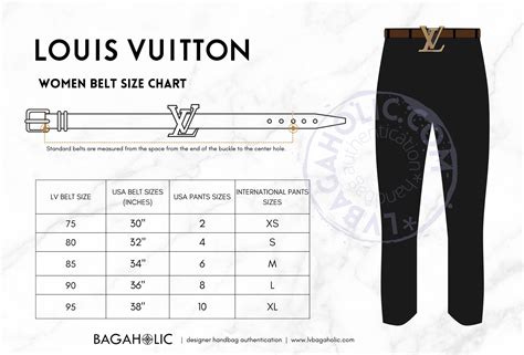 louis vuitton womens belt|lv belt size chart women's.